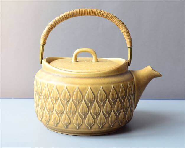 デンマーク製 クイストゴー レリーフ ティーポット relief B&G Bing & Grondahl J.H.Quistgaard 北欧ヴィンテージ アンティーク_260122