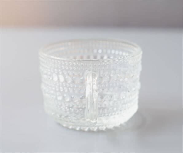 Nuutajarvi ヌータヤルヴィ Arabia時代 ヴィンテージ カステヘルミ ガラスカップ Kastehelmi Oiva Toikka オイヴァトイッカ_260122