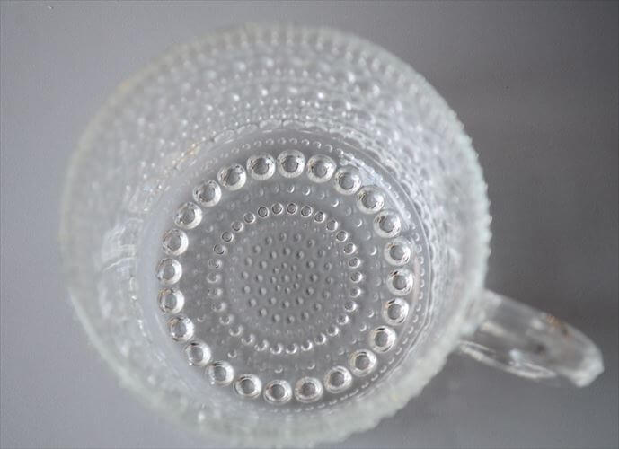 Nuutajarvi ヌータヤルヴィ Arabia時代 ヴィンテージ カステヘルミ ガラスカップ Kastehelmi Oiva Toikka オイヴァトイッカ_260122