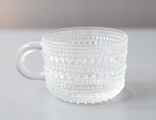 Nuutajarvi ヌータヤルヴィ Arabia時代 ヴィンテージ カステヘルミ ガラスカップ Kastehelmi Oiva Toikka オイヴァトイッカ_260122