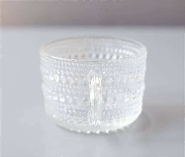 Nuutajarvi ヌータヤルヴィ Arabia時代 ヴィンテージ カステヘルミ ガラスカップ Kastehelmi Oiva Toikka オイヴァトイッカ_260122