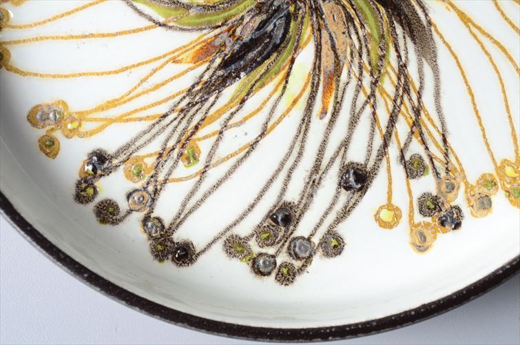 Royal Copenhagen Fajance Baca 丸皿 17cm プレート Ellen Malmer ロイコペ ロイヤルコペンハーゲン 北欧 ヴィンテージ_260122