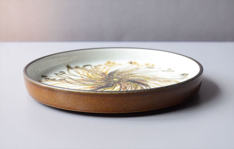 Royal Copenhagen Fajance Baca 丸皿 17cm プレート Ellen Malmer ロイコペ ロイヤルコペンハーゲン 北欧 ヴィンテージ_260122