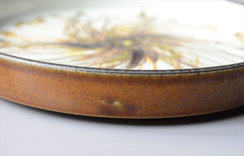 Royal Copenhagen Fajance Baca 丸皿 17cm プレート Ellen Malmer ロイコペ ロイヤルコペンハーゲン 北欧 ヴィンテージ_260122