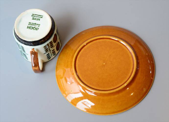 1960年代 ベルギー製 BOCH NOIX デミタスカップ ボッホ エスプレッソ 食器 アンティーク ヴィンテージ_260128