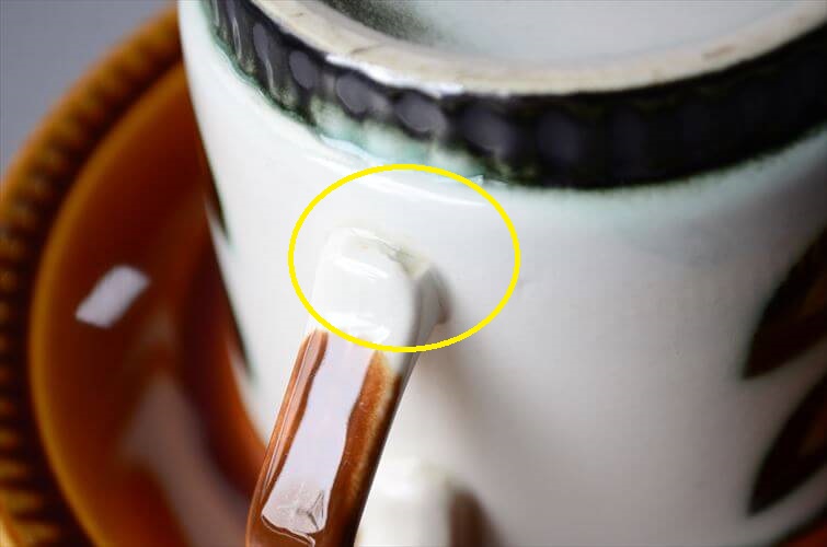 1960～70代頃 ベルギー製 BOCH ボッホ Rambouilllet カップ&ソーサー ランブイエ 磁器 陶器 アンティーク 食器 ヨーロッパ ヴィンテージ_260129