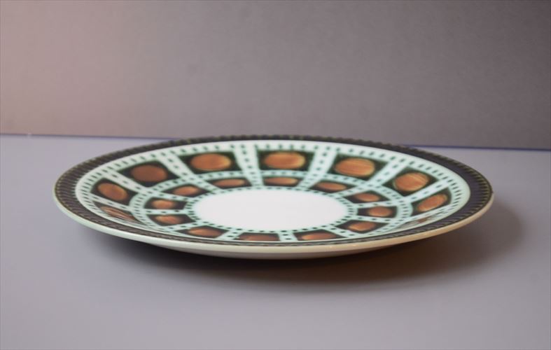 1960～70年代 ベルギー製 ヴィンテージ BOCH Bernadette 19cm プレート ボッホ ベルナデッタ お皿 磁器 陶器 アンティーク 食器 ヨーロッパ_260130