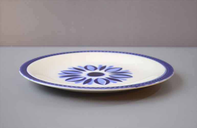 1960～70年代 ベルギー製 ヴィンテージ BOCH DELTA CAPRICCIO 19cm プレート ボッホ カプリシオ お皿 磁器 陶器 アンティーク 食器 ヨーロッパ_260130