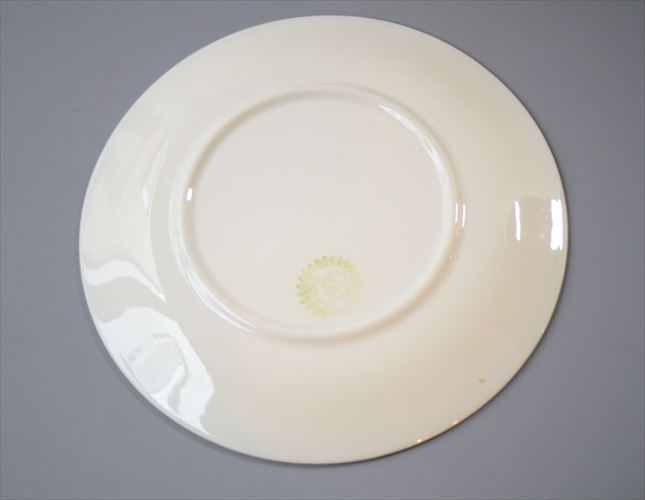 1960～70年代 ベルギー製 ヴィンテージ BOCH DELTA CAPRICCIO 19cm プレート ボッホ カプリシオ お皿 磁器 陶器 アンティーク 食器 ヨーロッパ_260130