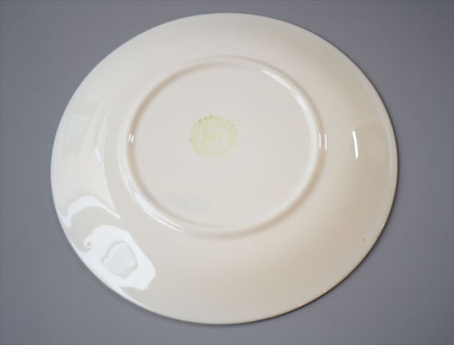 1960～70年代 ベルギー製 ヴィンテージ BOCH DELTA CAPRICCIO 19cm プレート ボッホ カプリシオ お皿 磁器 陶器 アンティーク 食器 ヨーロッパ_260130