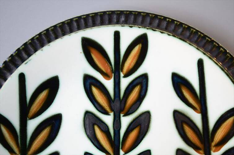 1960～70年代 ベルギー製 ヴィンテージ BOCH Rambouillet 19cm プレート ボッホ ランブイエ お皿 磁器 陶器 アンティーク 食器 ヨーロッパ_260205