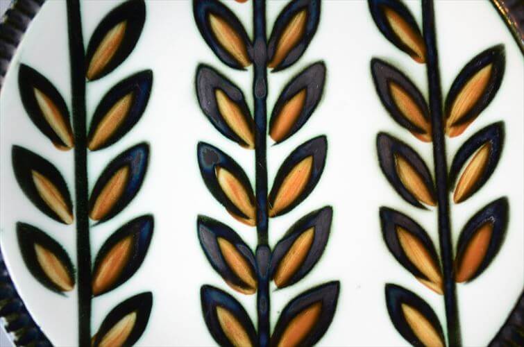 1960～70年代 ベルギー製 ヴィンテージ BOCH Rambouillet 19cm プレート ボッホ ランブイエ お皿 磁器 陶器 アンティーク 食器 ヨーロッパ_260205