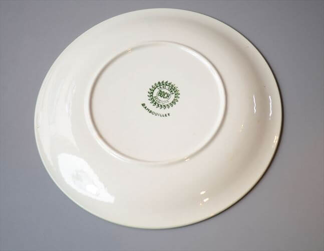 1960～70年代 ベルギー製 ヴィンテージ BOCH Rambouillet 19cm プレート ボッホ ランブイエ お皿 磁器 陶器 アンティーク 食器 ヨーロッパ_260205
