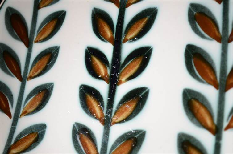 1960～70年代 ベルギー製 ヴィンテージ BOCH Rambouillet 19cm プレート ボッホ ランブイエ お皿 磁器 陶器 アンティーク 食器 ヨーロッパ_260205