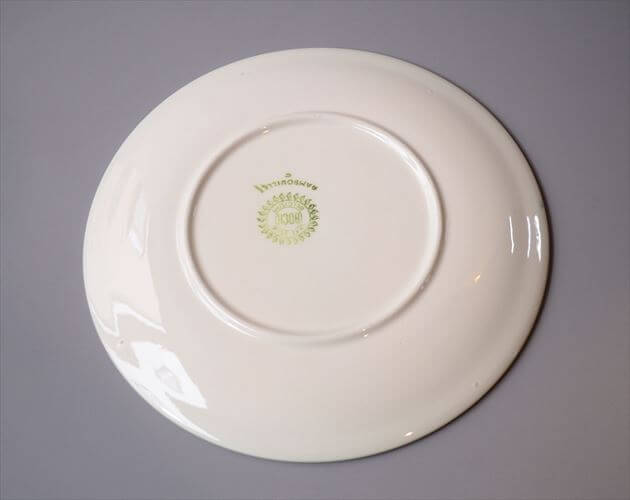 1960～70年代 ベルギー製 ヴィンテージ BOCH Rambouillet 19cm プレート ボッホ ランブイエ お皿 磁器 陶器 アンティーク 食器 ヨーロッパ_260205