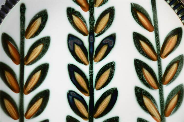 1960～70年代 ベルギー製 ヴィンテージ BOCH Rambouillet 19cm プレート ボッホ ランブイエ お皿 磁器 陶器 アンティーク 食器 ヨーロッパ_260205