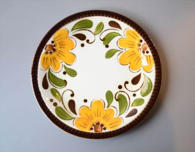 1960～70年代 ベルギー製 ヴィンテージ BOCH PARADISO 19cm プレート ボッホ パラディソ お皿 磁器 陶器 アンティーク 食器 ヨーロッパ_260205