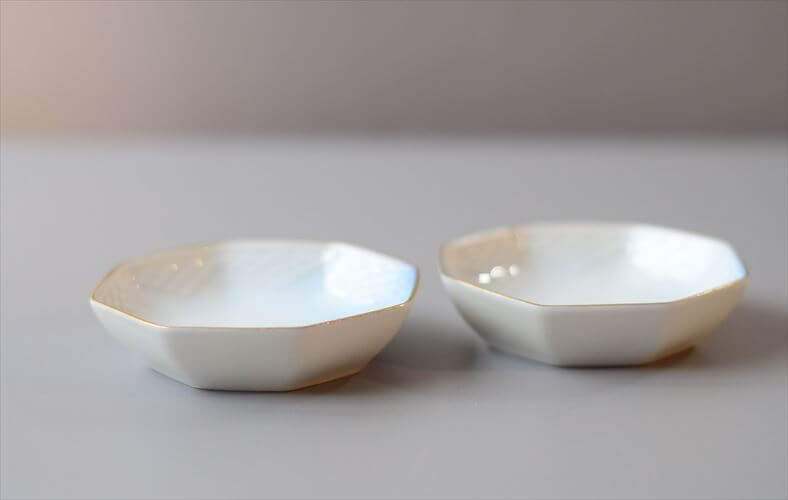 デンマーク製 BingGrondahl シーガル 八角形 小皿 豆皿 small Dish ビングオーグレンダール ヴィンテージ アンティーク_260212