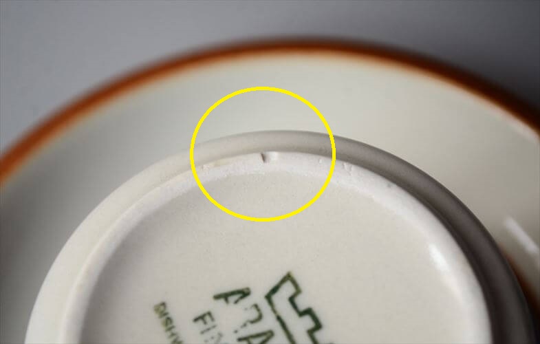 ARABIA アラビア Taika カップ&ソーサー 6cm高 タイカ 北欧食器 フィンランド ヴィンテージ アンティーク_250218