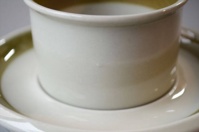 ARABIA アラビア Oliivi デミタスカップ&ソーサー オリーヴィ 北欧食器 フィンランド ヴィンテージ アンティーク_260225