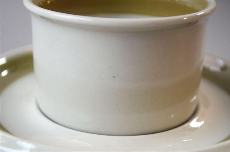 ARABIA アラビア Oliivi デミタスカップ&ソーサー オリーヴィ 北欧食器 フィンランド ヴィンテージ アンティーク_260225