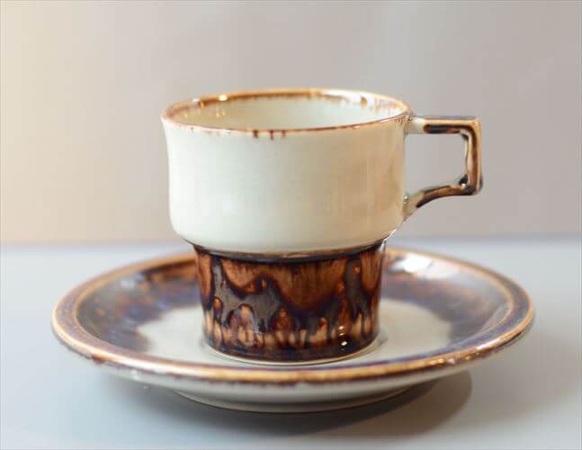 デンマーク製 クイストゴー Mexico カップ＆ソーサー メキシコ B&G Bing & Grondahl J.H.Quistgaard 北欧ヴィンテージ アンティーク_260227