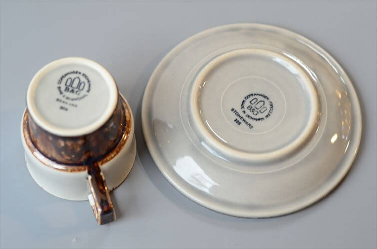 デンマーク製 クイストゴー Mexico カップ＆ソーサー メキシコ B&G Bing & Grondahl J.H.Quistgaard 北欧ヴィンテージ アンティーク_260227