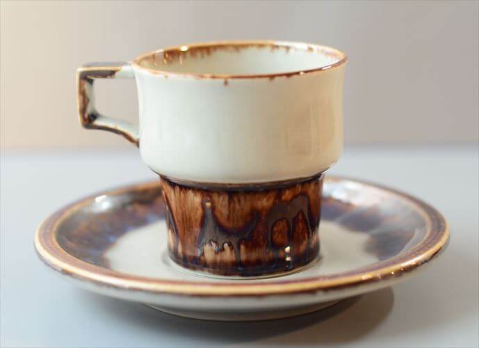 デンマーク製 クイストゴー Mexico カップ＆ソーサー メキシコ B&G Bing & Grondahl J.H.Quistgaard 北欧ヴィンテージ アンティーク_260227