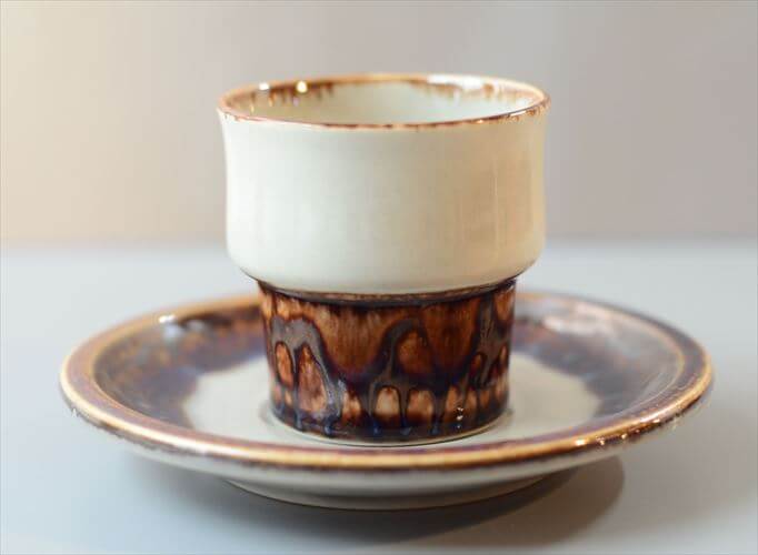 デンマーク製 クイストゴー Mexico カップ＆ソーサー メキシコ B&G Bing & Grondahl J.H.Quistgaard 北欧ヴィンテージ アンティーク_260227