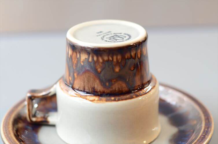 デンマーク製 クイストゴー Mexico カップ＆ソーサー メキシコ B&G Bing & Grondahl J.H.Quistgaard 北欧ヴィンテージ アンティーク_260227