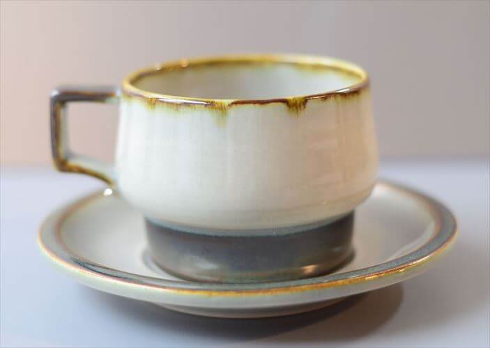 デンマーク製 クイストゴー TEMA ティーカップ＆ソーサー ティーマ B&G Bing & Grondahl J.H.Quistgaard 北欧ヴィンテージ アンティーク_260302