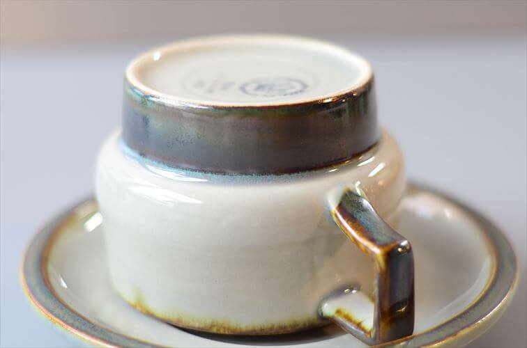 デンマーク製 クイストゴー TEMA ティーカップ＆ソーサー ティーマ B&G Bing & Grondahl J.H.Quistgaard 北欧ヴィンテージ アンティーク_260302