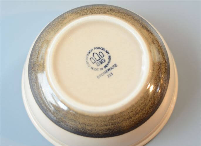 デンマーク製 クイストゴー PERU ボウル 14.5cm径 B&G Bing & Grondahl J.H.Quistgaard 北欧ヴィンテージ アンティーク_260303