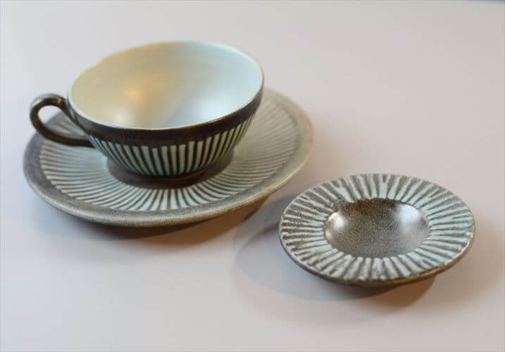 デンマーク製 LOVEMOSE 豆皿 小皿 ロウエモーズ Grasten 北欧 陶器 アンティーク ヴィンテージ_260303