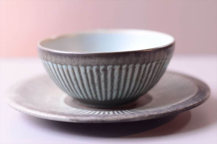 デンマーク製 LOVEMOSE カップ&ソーサー ロウエモーズ Grasten 北欧 陶器 アンティーク ヴィンテージ_260304