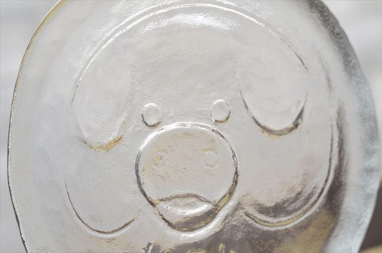 フィンランド製 Humppila 1974年 ガラスプレート 21cm お皿 フンピラ クリスマス アニバーサリープレート 北欧 ヴィンテージ_260309