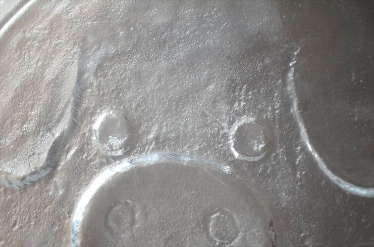 フィンランド製 Humppila 1974年 ガラスプレート 21cm お皿 フンピラ クリスマス アニバーサリープレート 北欧 ヴィンテージ_260309