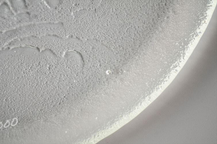 フィンランド製 Humppila 1976年 ガラスプレート 25cm お皿 フンピラ クリスマス アニバーサリープレート 北欧 ヴィンテージ_260309