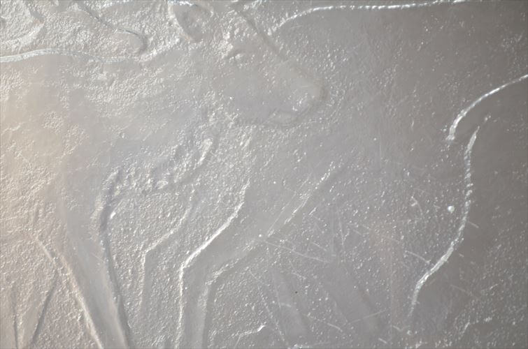 フィンランド製 Humppila 1976年 ガラスプレート 25cm お皿 フンピラ クリスマス アニバーサリープレート 北欧 ヴィンテージ_260309