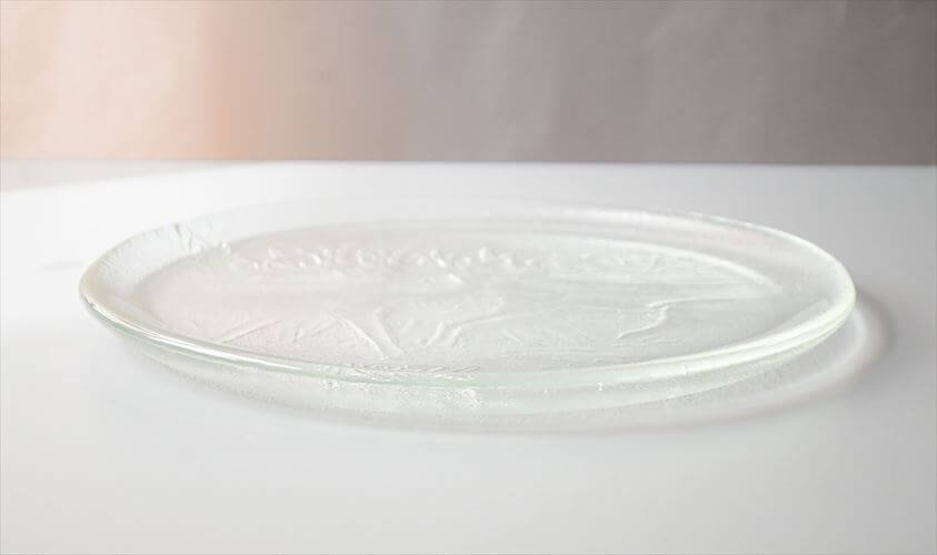 フィンランド製 Humppila 1976年 ガラスプレート 25cm お皿 フンピラ クリスマス アニバーサリープレート 北欧 ヴィンテージ_260309