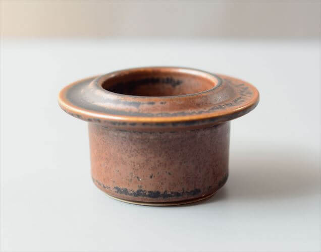 スタンプ残! ARABIA アラビア ルスカ Ruska エッグカップ エッグスタンド 北欧食器 フィンランド 陶器 北欧 ヴィンテージ アンティーク_260310