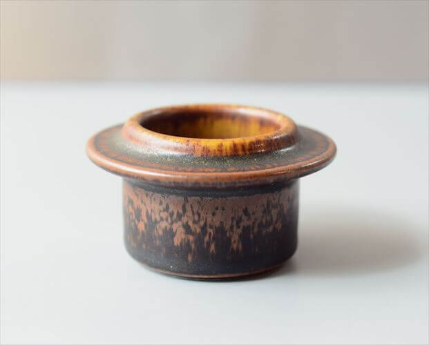 スタンプ残! ARABIA アラビア ルスカ Ruska エッグカップ エッグスタンド 北欧食器 フィンランド 陶器 北欧 ヴィンテージ アンティーク_260310