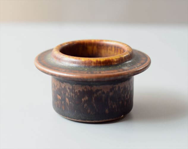 スタンプ残! ARABIA アラビア ルスカ Ruska エッグカップ エッグスタンド 北欧食器 フィンランド 陶器 北欧 ヴィンテージ アンティーク_260310