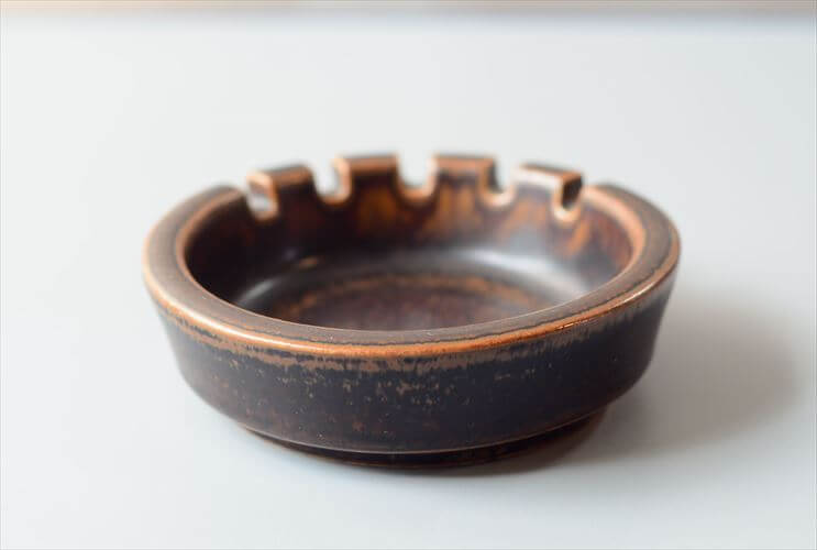 ARABIA アラビア ルスカ Ruska Ashtray 灰皿 アッシュトレイ フィンランド 陶器 北欧 ヴィンテージ アンティーク_260310