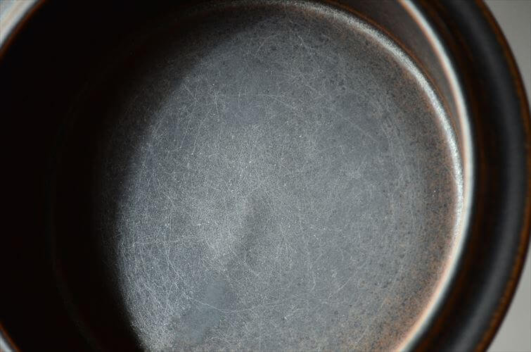 ARABIA アラビア Ruska ボウル 18cm ココット型 ルスカ 北欧 食器 フィンランド 陶器 ヴィンテージ アンティーク_260310