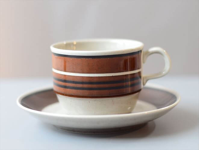 スウェーデン製 Rorstrand ロールストランド ISOLDE カップ&ソーサー イソルデ 北欧 食器 ヴィンテージ アンティーク_260313