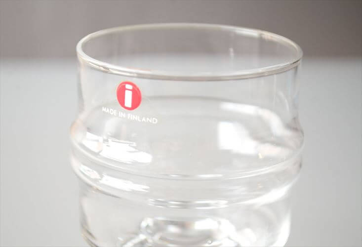ラベル残! iittala イッタラ Pisaranrengas ミニグラス リキュールグラス ピサランレンガス ガラス 北欧 Timo Sapaneva ヴィンテージ_260316