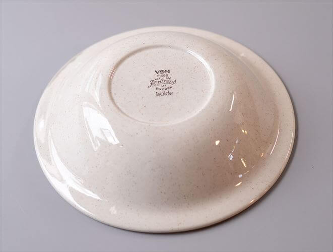 スウェーデン製 Rorstrand ロールストランド ISOLDE 20cm スーププレート 深皿 お皿 イソルデ 北欧 食器 ヴィンテージ アンティーク_260325