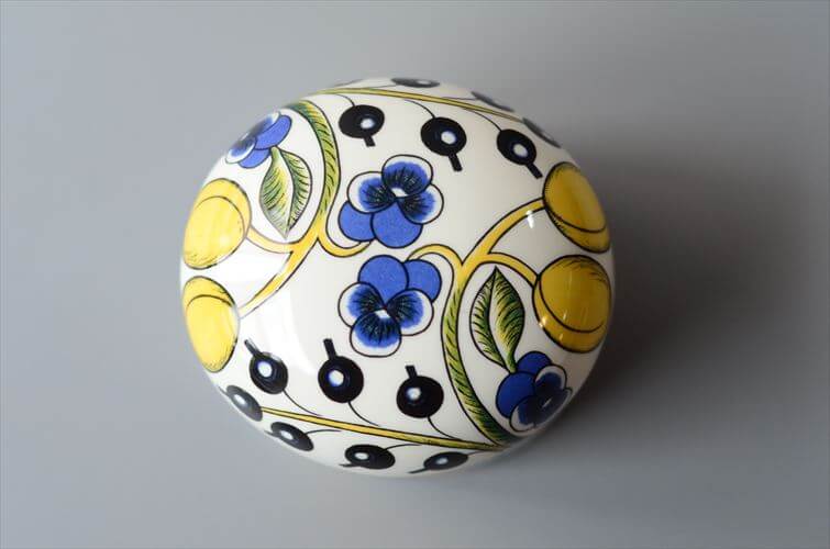 ARABIA アラビア Paratiisi パラティッシ オーバル蓋付きジャー キャニスター 旧ロゴ 北欧 ヴィンテージ アンティーク