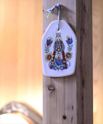 ノルウェー製 Figgjo Saga かわいいチーズボード 陶板 オブジェ Turi Gramstad Oliver 北欧 ヴィンテージ アンティーク